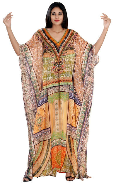 Special Vintage Maxi Kaftan Bold Print main image 0