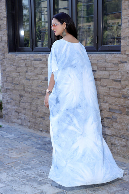 Darjeeling Midi Kaftan Dress Natural Dyes