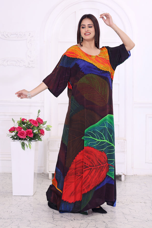 "Elegant Floral Print Silk Dress for Women – Chic & Feminine Style"