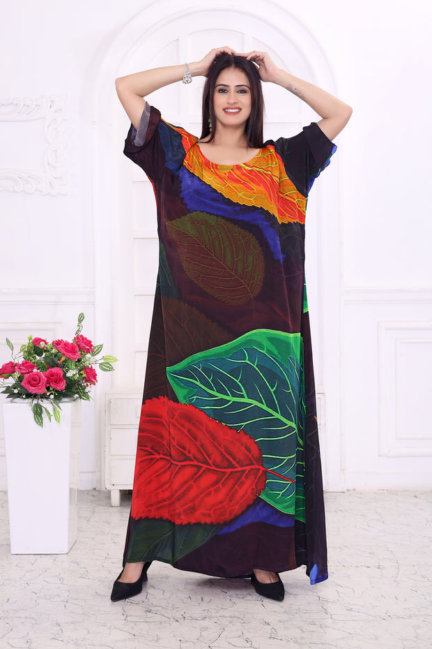 "Elegant Floral Print Silk Dress for Women – Chic & Feminine Style"