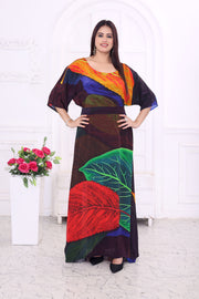 "Elegant Floral Print Silk Dress for Women – Chic & Feminine Style"