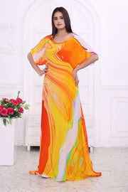 "Elegant Geometric Print Dress for Women – Modern & Stylish Look"