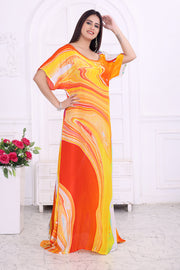 "Elegant Geometric Print Dress for Women – Modern & Stylish Look"