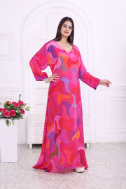 "Elegant Floral Print Dress for Women – Stylish & Feminine Outfit"