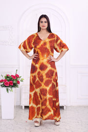 "Stylish Animal Print Dress for Women – Bold & Trendy Outfit"