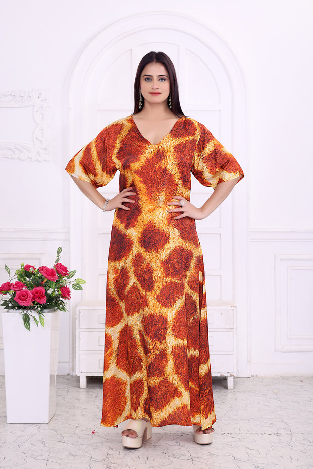 "Stylish Animal Print Dress for Women – Bold & Trendy Outfit"