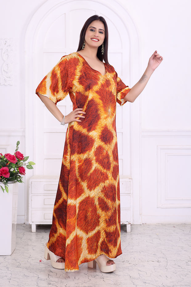 "Stylish Animal Print Dress for Women – Bold & Trendy Outfit"