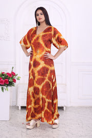 "Stylish Animal Print Dress for Women – Bold & Trendy Outfit"