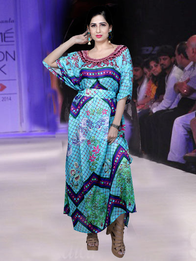 embellished caftan