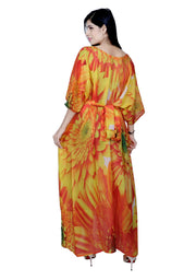 floral print kaftan