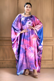 Serene Blue: A Beautiful Kaftan for Women