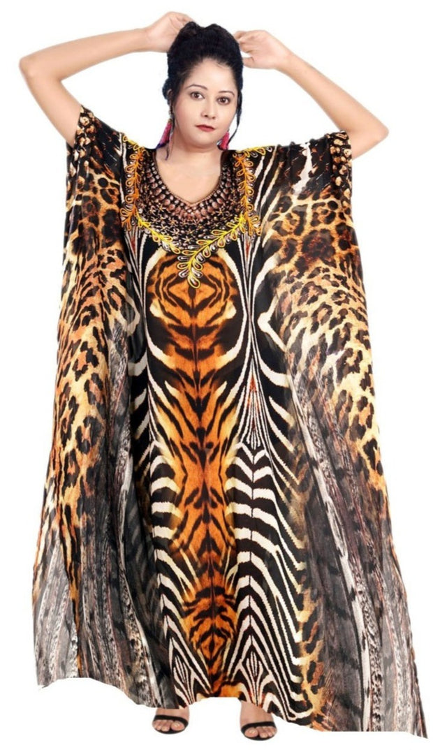 bohemian kaftan dress