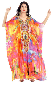 black caftan dress