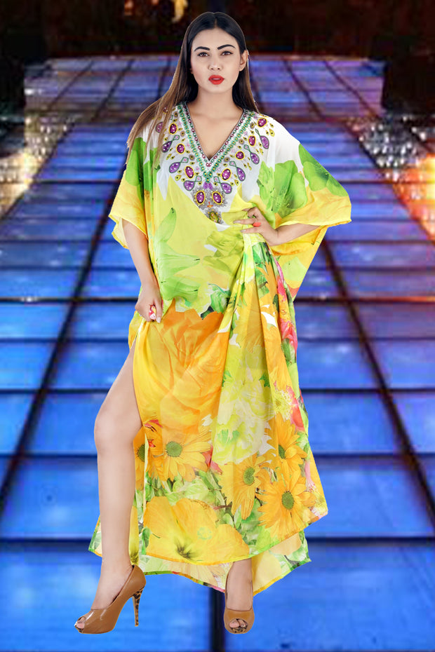 long sleeve kaftans