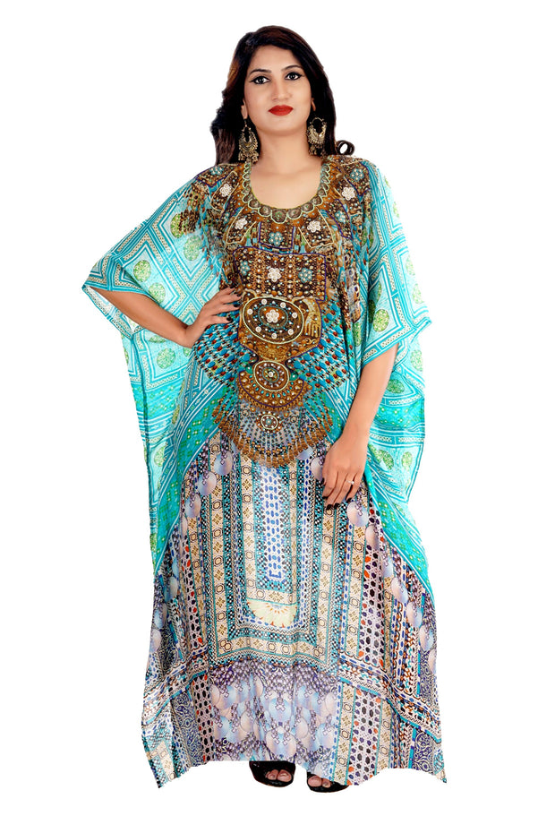 beaded kaftan