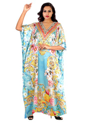 kaftan sleeves dress