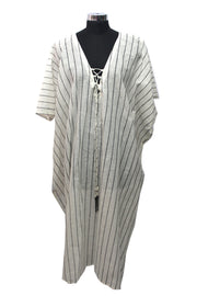 long cotton caftan