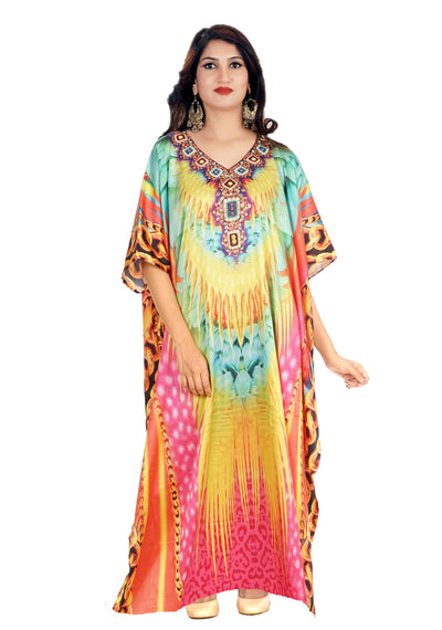 beaded kaftan