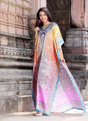 embellished kaftan dress	
