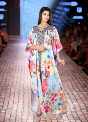 silk kaftan styles