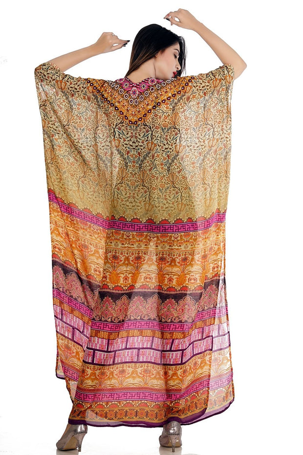 Party dress caftan plus size beach wear resort wear caftan womens silk caftan swim wear kaftan