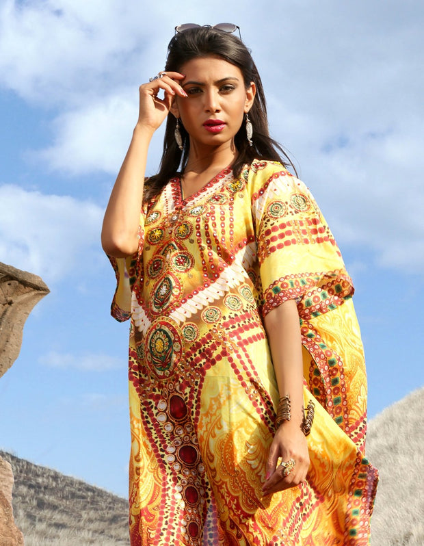 Arab kaftan dress