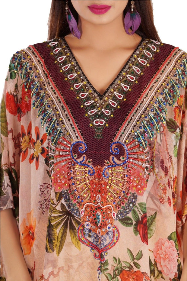 rainbow kaftan