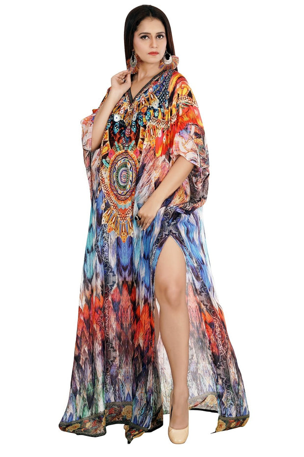flattering caftan