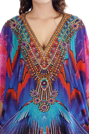 Designer kaftan Plus size kaftan Silk Maxi Dress Kaftan silk Long kaftan for shorties - Silk kaftan
