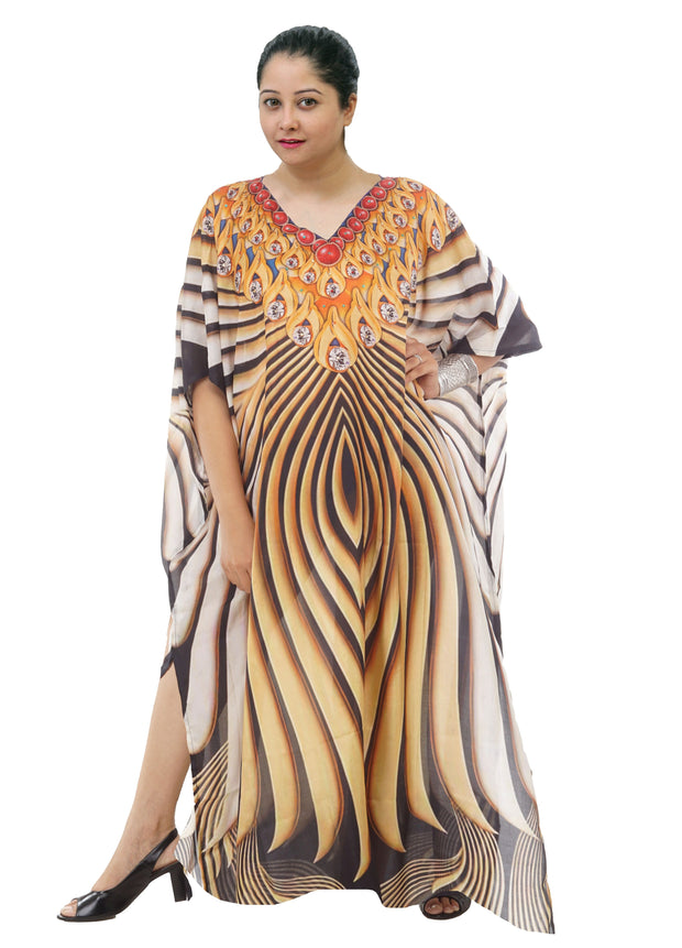 long kaftan beach cover up