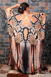 Python Print Kaftan Beach kaftan embellished kaftan plus size kaftan