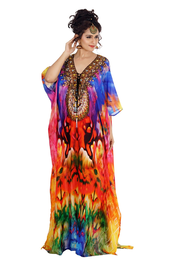 tropical gown