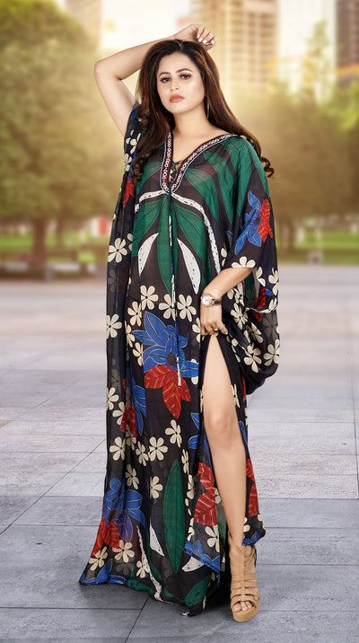 lightweight cotton kaftans