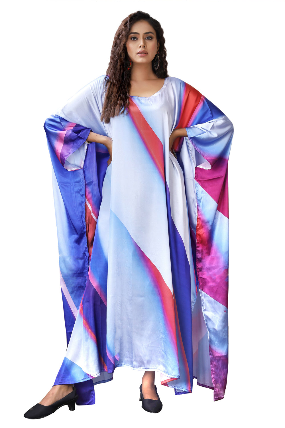 Full Length Kaftan Long Designer Kaftan Plus Size Kaftan Maxi Dress – Silk  kaftan