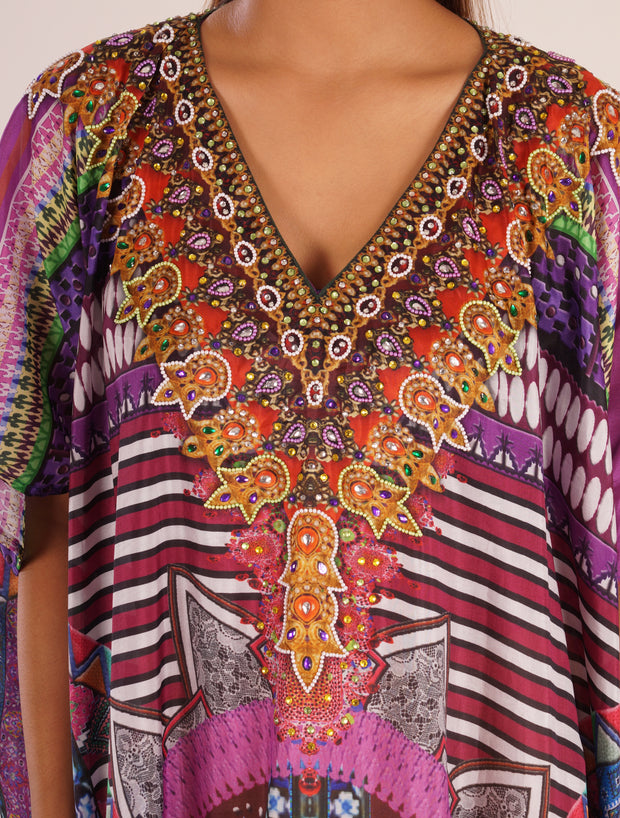plus size maxi kaftan
