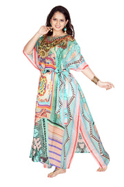 black caftan dress