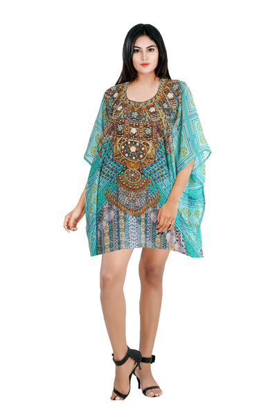 designer silk kaftans