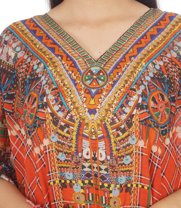 kaftan shirt dress