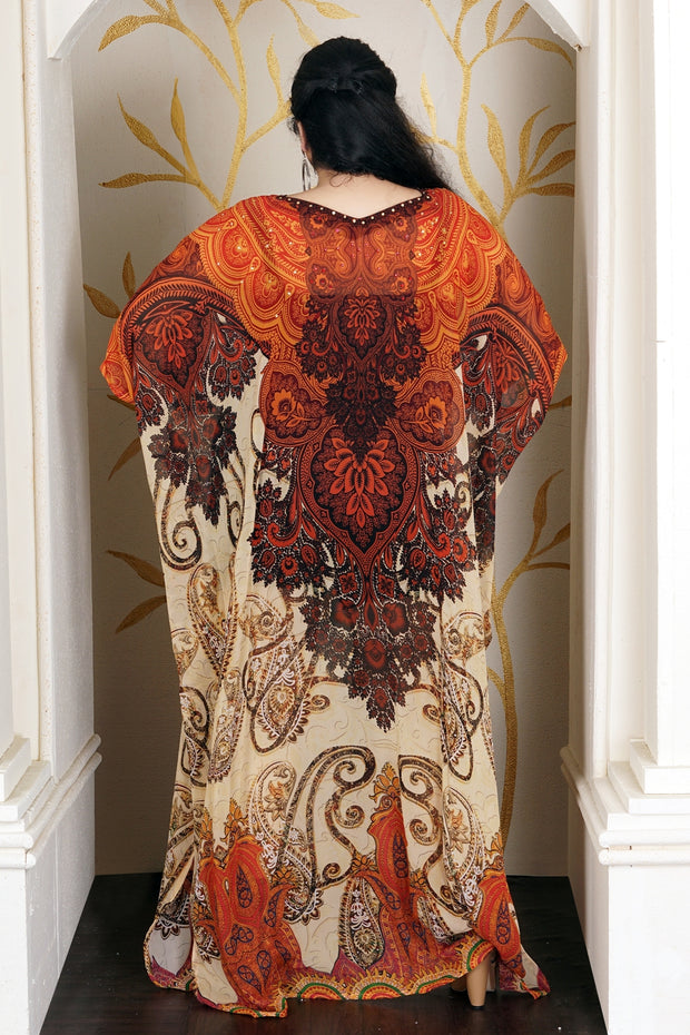 silk kaftan sale
