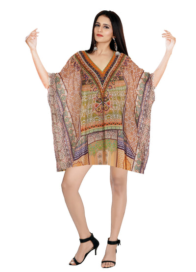 maxi style Silk Kaftan