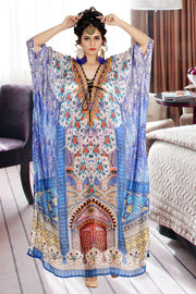 floral kaftan dress