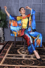 Two piece caftan elegant co-ord set for womens