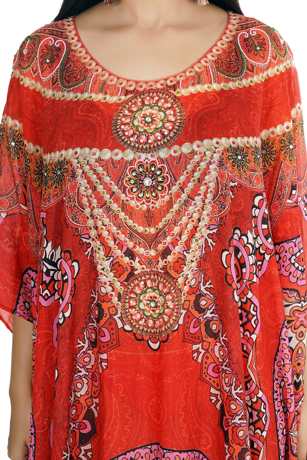 kaftan dress for wedding guest