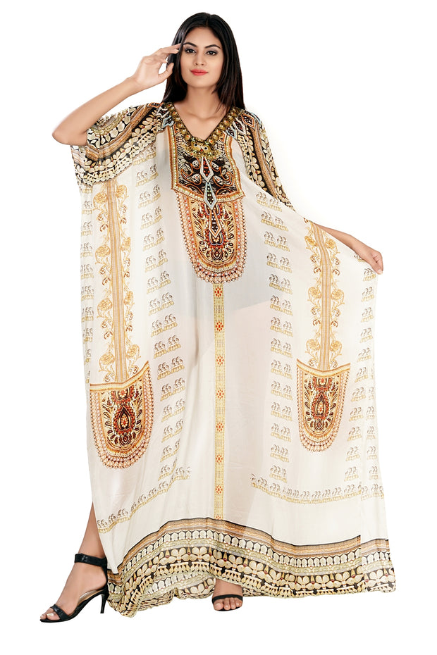 kaftan style evening dresses