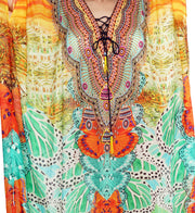 kaftan evening gown