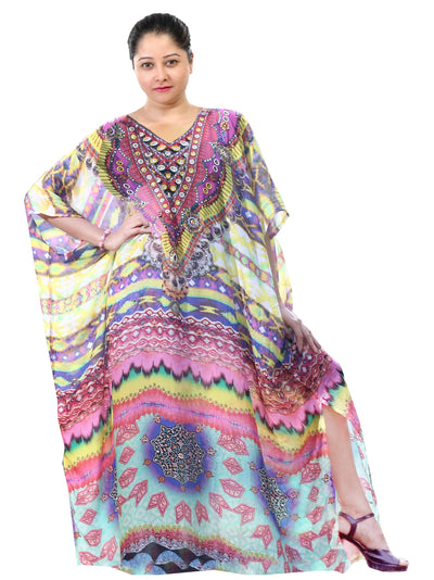 tropical maxi dress plus size