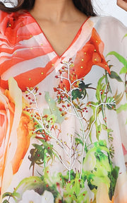 Long Kaftan for shorties plus size sequin cruise wear kaftan resort wear kaftan for women