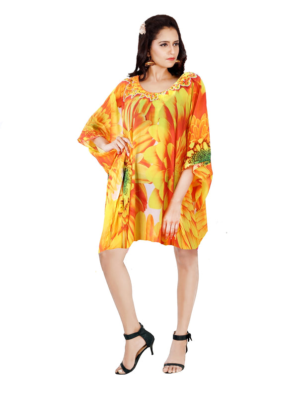 silk kaftan gowns