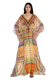 silk caftan
