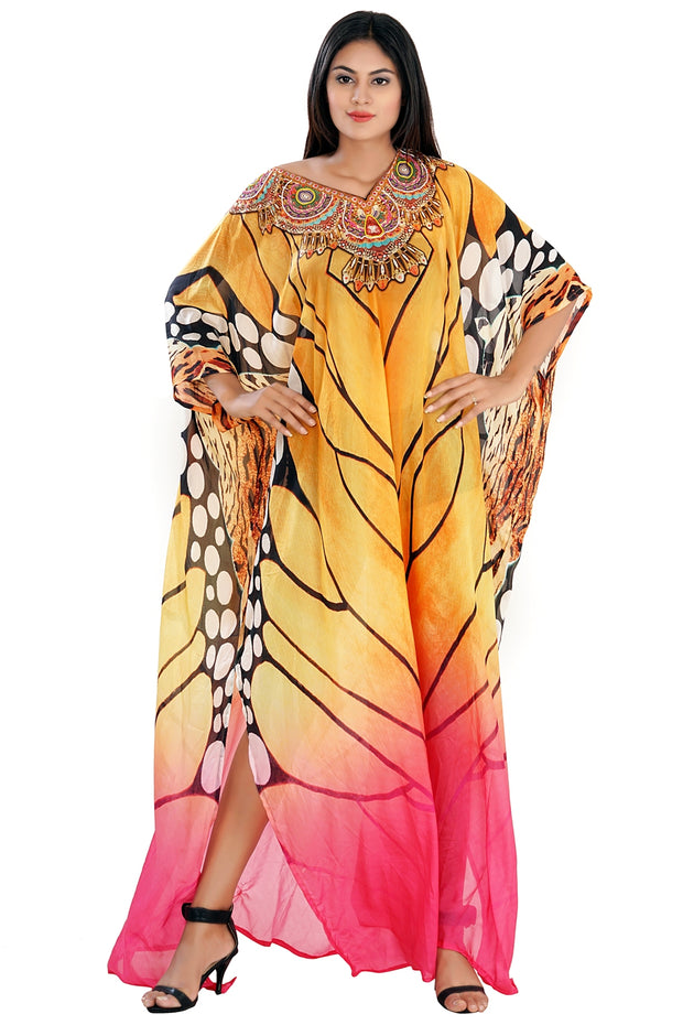 pure silk kaftans